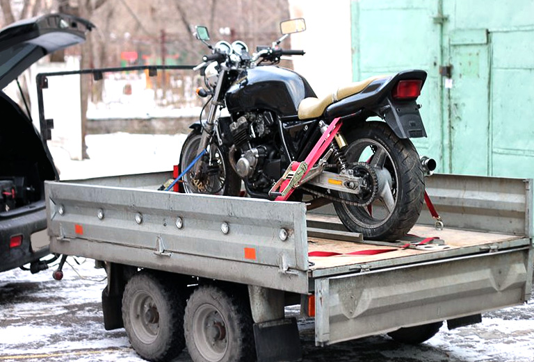Перевозка мотоцикла из Лахденпохьи в Санкт-петербург